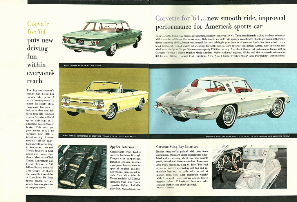 1964 Chevrolet Full-Line Brochure Page 2